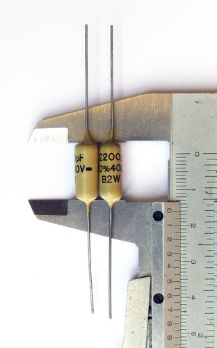 Capacitor mustard 2nf - mustard, 2.2nf