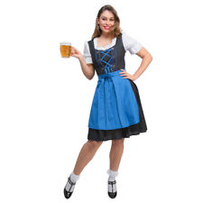 Ladies BAVARIAN DIRNDL Dress Oktoberfest German Fancy Dress Costume Festival