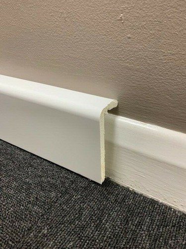 Sample white upvc - upvc, skirting