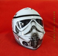 STORMTROOPER  Custom  Airbrushed   Motorcycle Helmet