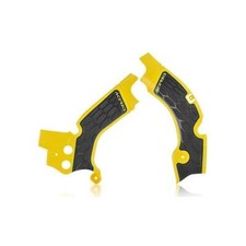 Acerbis Suzuki Rmz 450 2008 - 2017 Yellow / Black Plastic Frame Protectors