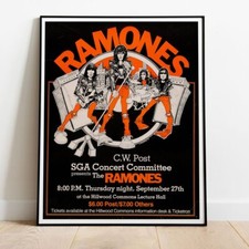 Ramones 1978 Tour Photo /