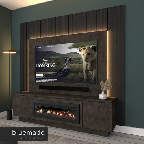 3000mm media wall furniture - 3000mm, tv