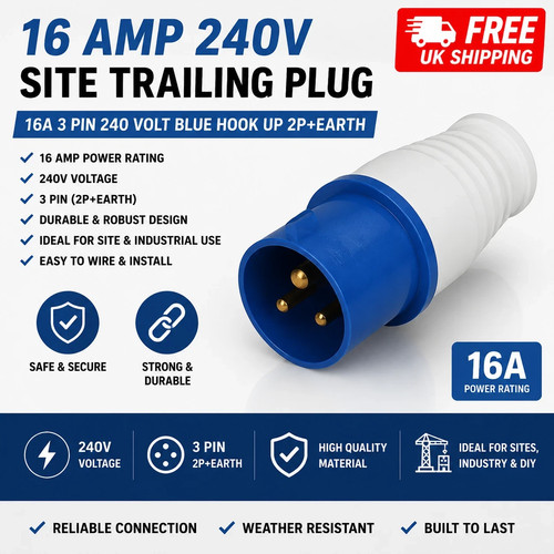 Amp 240v site trailing - 16,