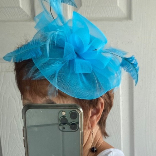 Womens fascinator hat mesh - fascinator,