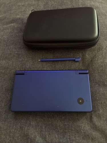 Nintendo metallic blue with - ds,