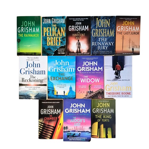 John grisham books bundle - john,