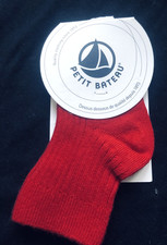 Petit Bateau Baby Socks - Red