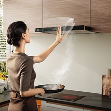 Integrated cooker hood - cooker,