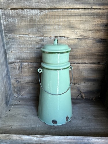 Vintage french enamel coffee - ,