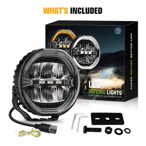 9inch led round - led, spot