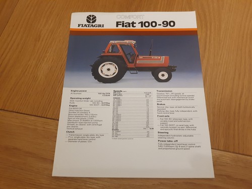 Fiat 100 2wd comfort model - comfort,