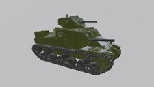 WW2 UK M3 GRANT MEDIUM TANK