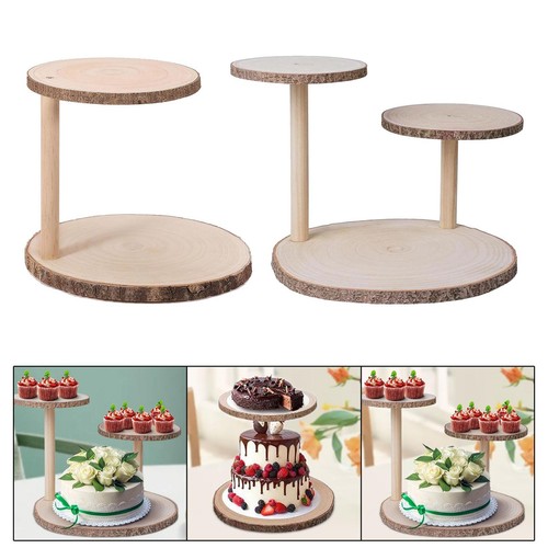 Wooden cake stand - wooden,