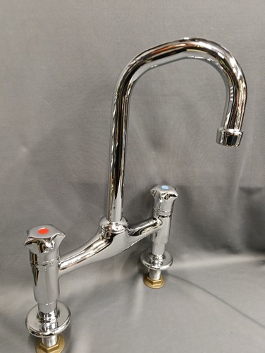 Chrome retro mixer taps ideal - chrome,
