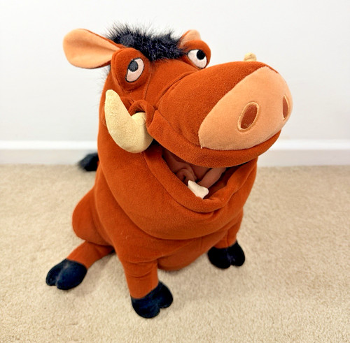 Disney pumbaa lion king plush - disney,