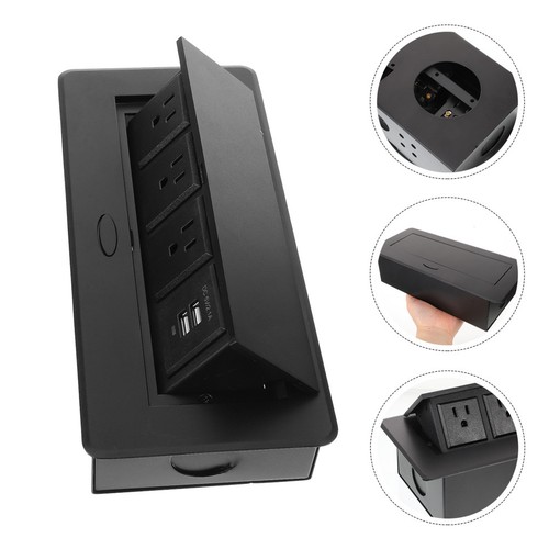 Triple outlet desktop - desktop, charging