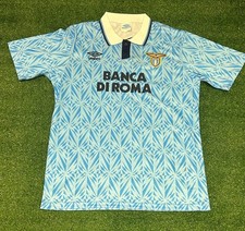 SS LAZIO HOME RETRO SHIRT 1992/93 NEW