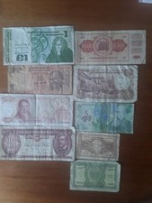 Vintage foreign bank - bank, notes