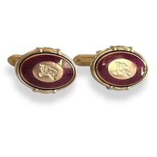 Burberrys Horse Logo Cufflinks