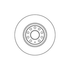 Brake discs vented for vw - brake,