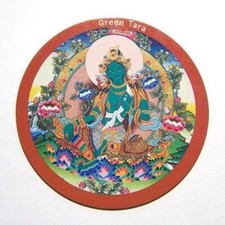 Buddhist Tibetan Round Magnet