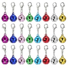 24 Pcs Bell Keyring Anti Theft