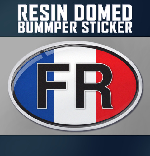 Oval french flag - french,
