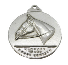 Sterling Silver Hackney Horse Society Medal Antique 1919 Birmingham