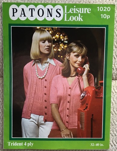 Vintage patons knitting - vintage,