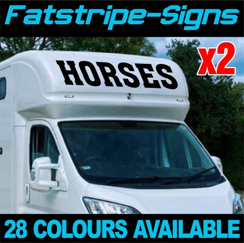 Horse box stickers - box, graphics