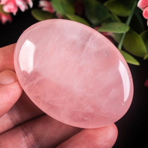 50g 54mm natural rose quartz - 54mm,