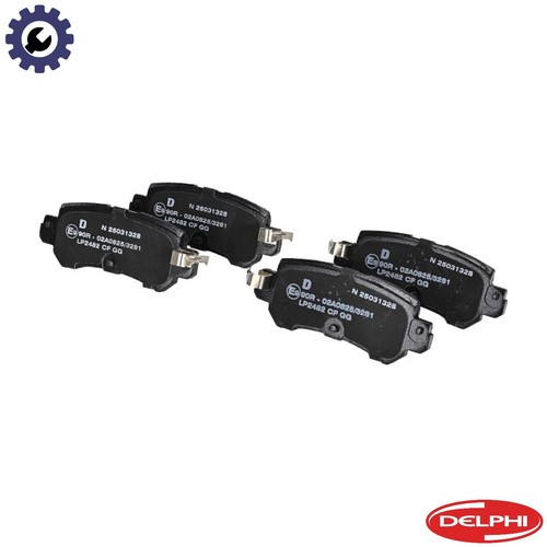 Brake pad set disc - brake,