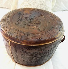 Indian Hand Tooled Leather