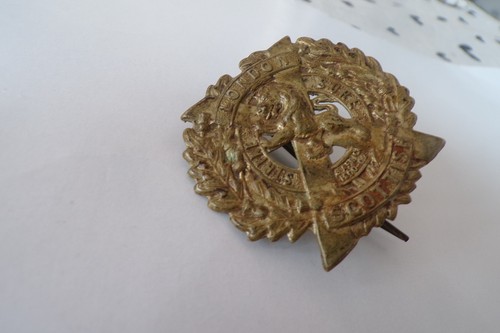 Vintage miltary brass cap - miltary,