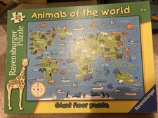 Ravensburger Jigsaw Animals of the World Giant Floor Puzzle 60 pieces 4+ Years