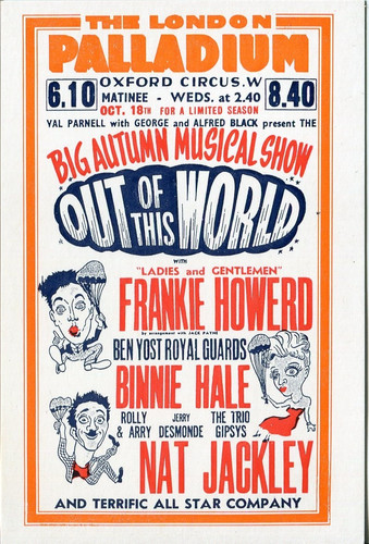London palladium frankie - london,