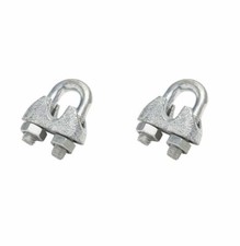 Pack of 10  Wire Rope Clamp