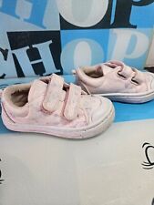 Pink glittery butterfly shoes size 5