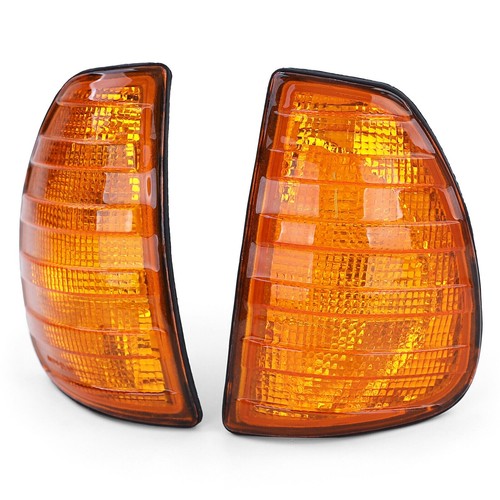 Orange indicators for - orange, mercedes