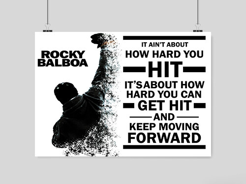 Rocky balboa poster classic - rocky,