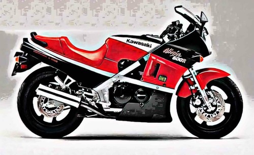 Photo motorbike kawasaki - motorbike,