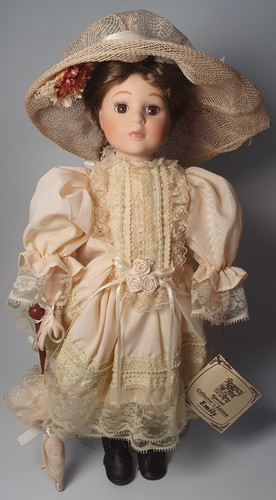 Porcelain doll emily - doll, "emily"