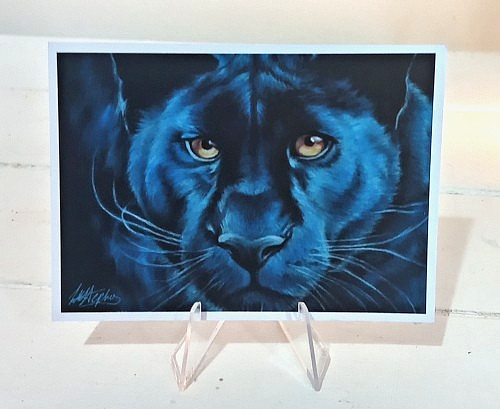 Black panther print paper - panther, on