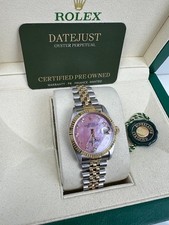 ROLEX CERTIFIED STUNNING 31MM  DATE 18K AND STEEL