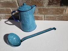 VINTAGE TURQUOISE SPECKLED