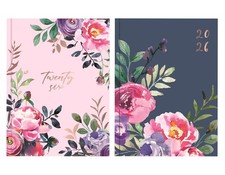 2026 A6 Vintage Floral Diary