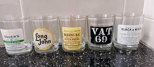 Mixed brands set - 5, glass