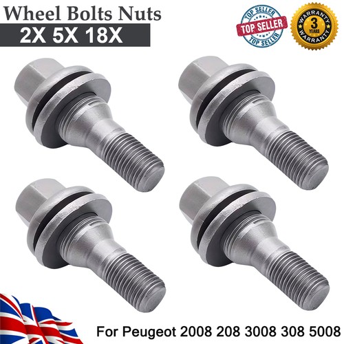 Wheel bolts nuts for peugeot - bolts,