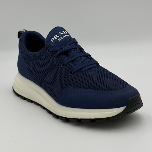 Prada mens blue trainers - prada,